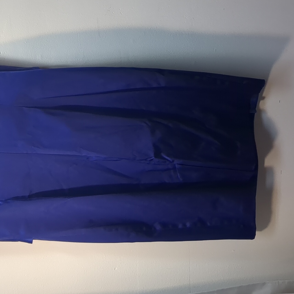 Talbots Royal Blue Sleeveless Dress, Size 14 - Picture 7 of 8